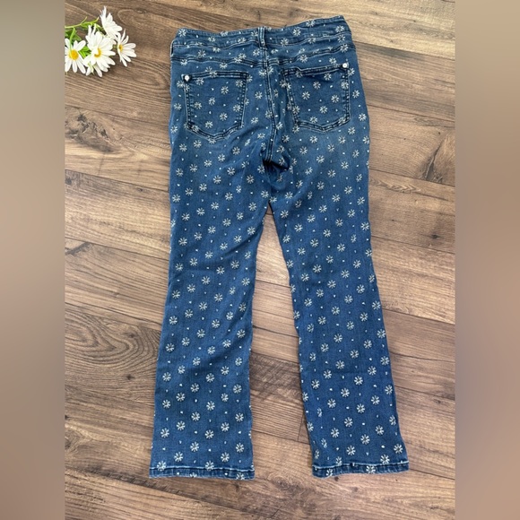 Pilcro by Anthropologie Floral Embroidered 
Jeans Size 6 - Picture 4 of 12